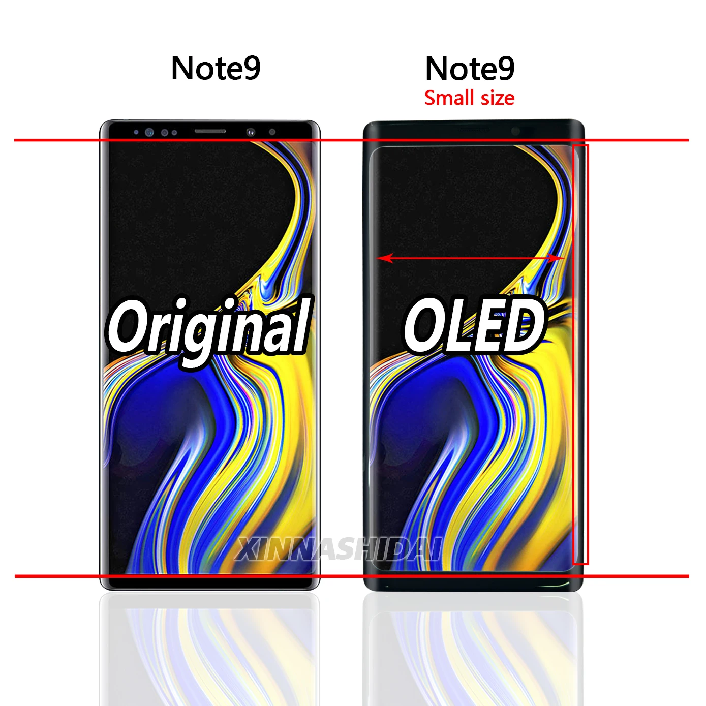 OLED screen For Samsung Galaxy Note 9 LCD N960 N960F Display Touch Screen Digitizer SM-N960F/DS SM-N960U N960N Replacement Parts