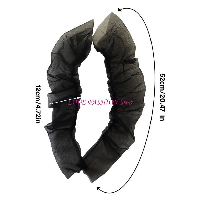 النساء الأكمام الزائفة قفازات تول تولس بسيطة للأصفاد الزخرفية لحفل الزفاف Y166