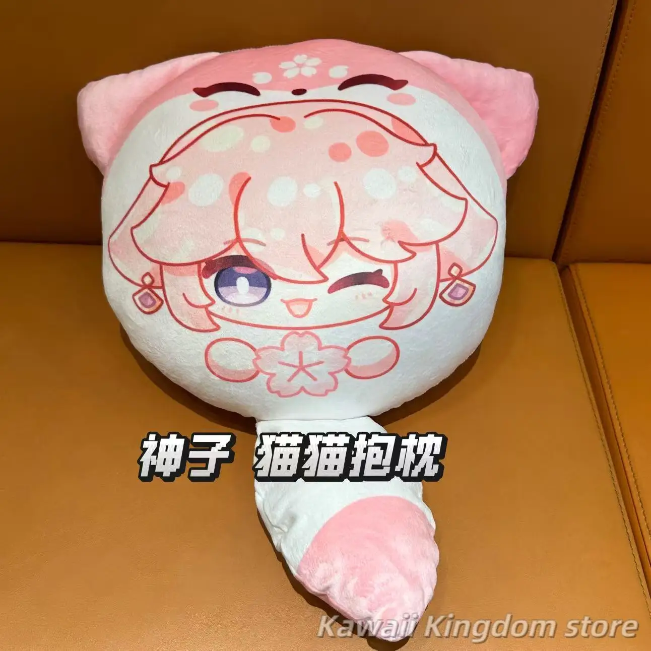 Juego Genshin Impact Yae Miko Furina Scaramouche Zhongli figura ídolo peluches almohadas niña regalo de cumpleaños tumbarse en tu almohada
