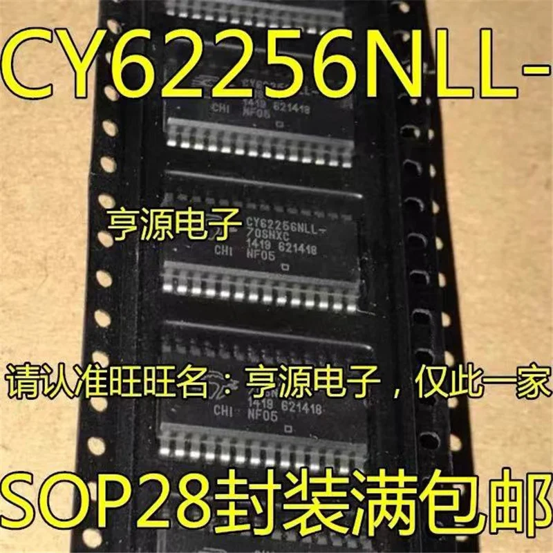 1-10PCS CY62256NLL-70SNXC CY62256NLL SOP28