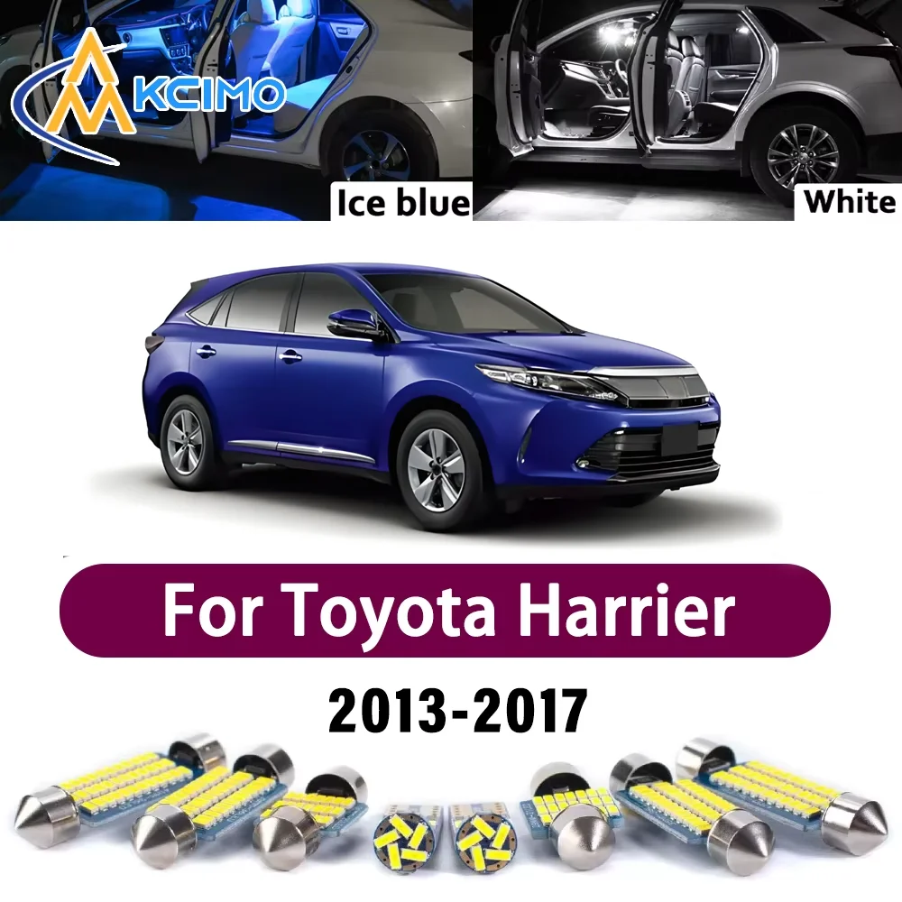 kit-de-luzes-led-canbus-para-espelho-de-leitura-interno-e-iluminacao-de-espelho-de-cortesia-para-toyota-harrier-2013-2017-premium-facil-instalacao-luzes-brilhantes-para-espelho