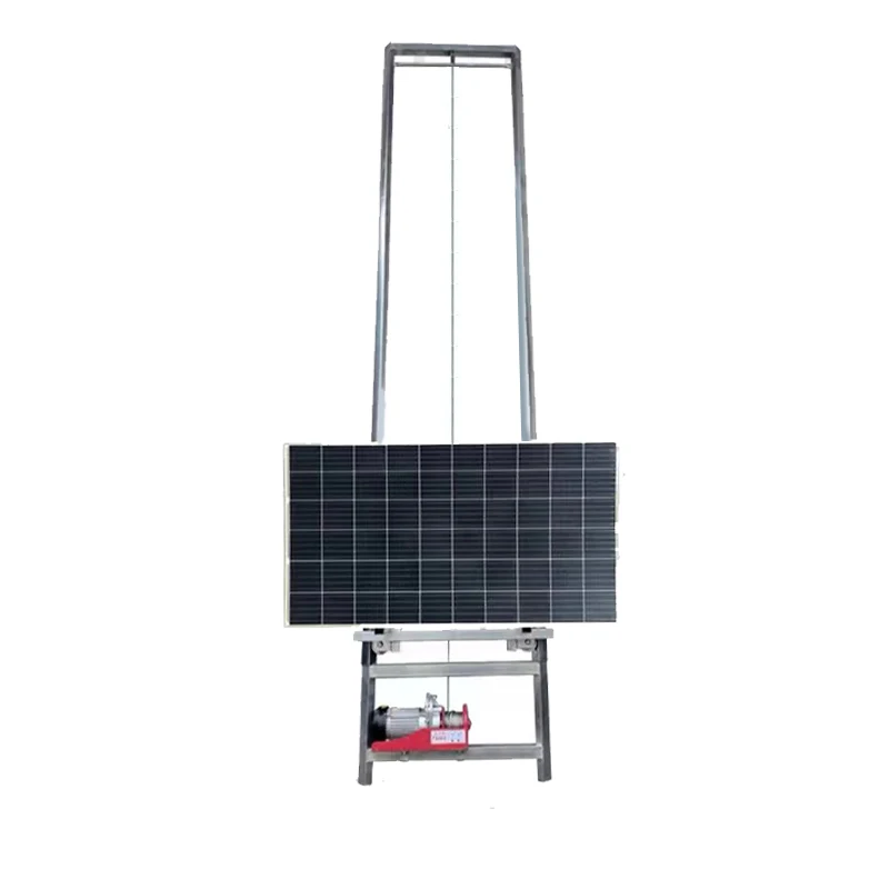 Construction Lifting Equipment Hoisting Glass Door Elevator Electric Crane Solar Panel Lift