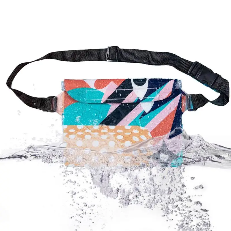 Swimming Belt Fanny Pack Waterproof Fanny Bag With Large Capacity Swimming Kayaking Snorkeling Waist Packs For Cell Phones