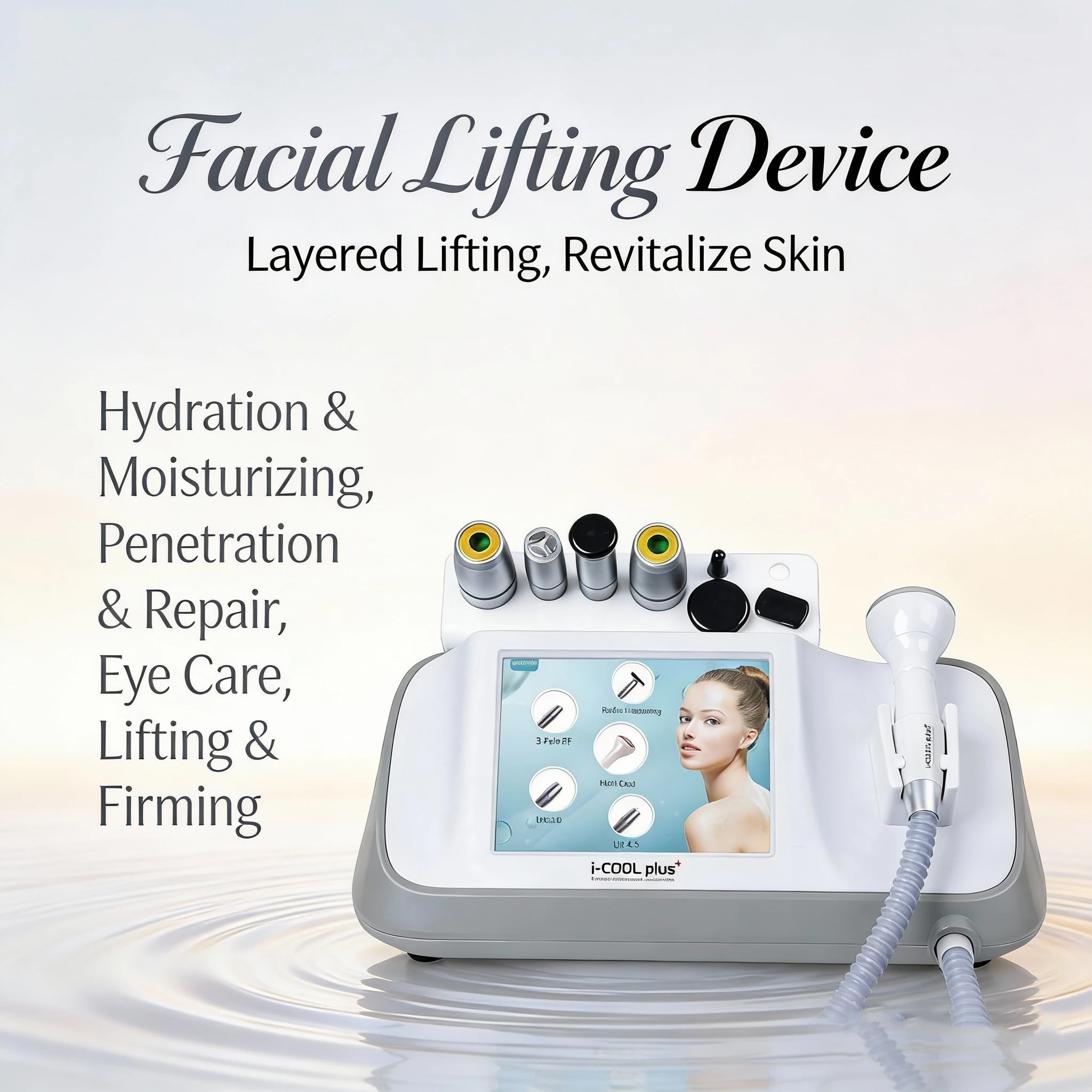 

Facial Lift Device Deeply Lifts and Tightens the Face, Improving Fine Lines and Pores