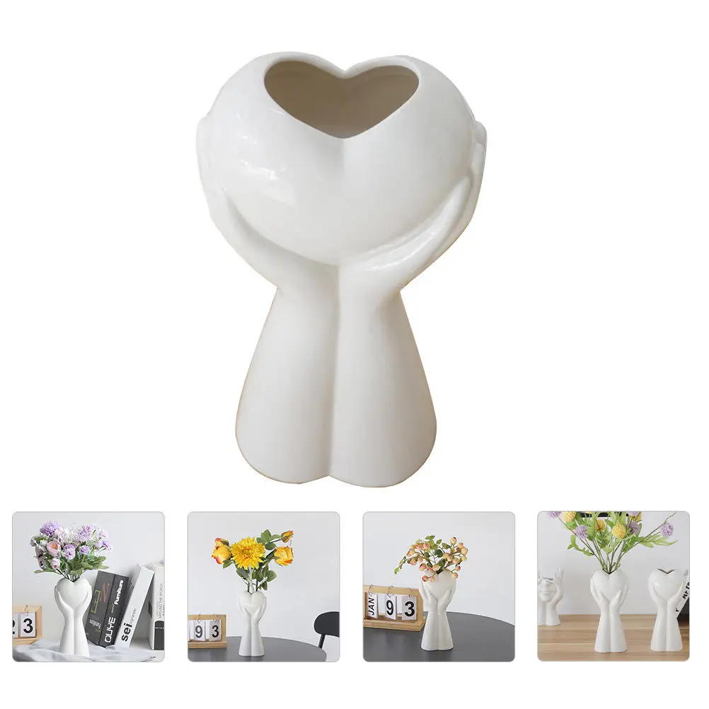 

Stylish Ceramic Flower Vase Modern Nordic Design Dried Flower Holder for Indoor Home Decor Balcony Hotel Decoration Exquisite