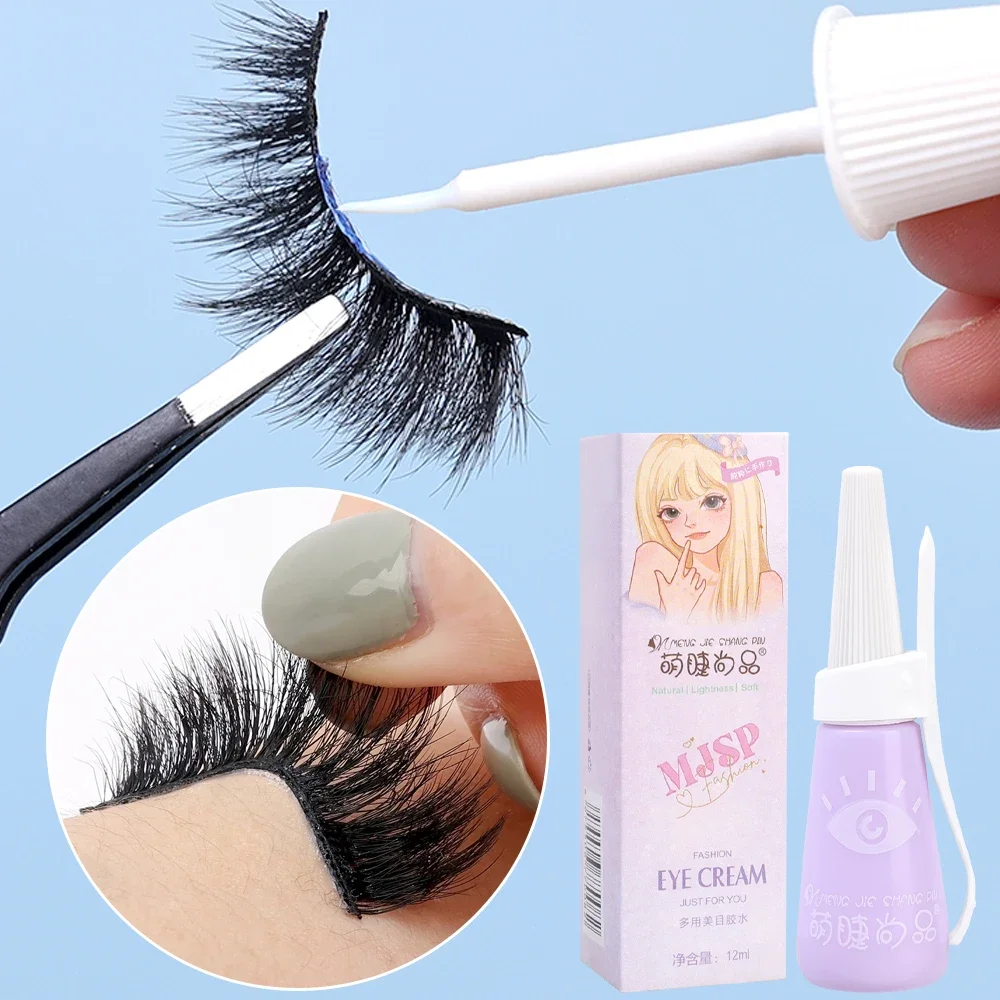 Eyelash Glue Waterproof Long Lasting Quick Dry Adhesive False Lash Glue Clear Makeup Fake Eyelashes Extension Glues Cosmetics