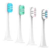 For xiaomi Mijia T100/T300/T500/T700 Sonic Electric Toothbrush Heads Replaceable Refill Nozzles 4Colors with Anti-Dust Caps