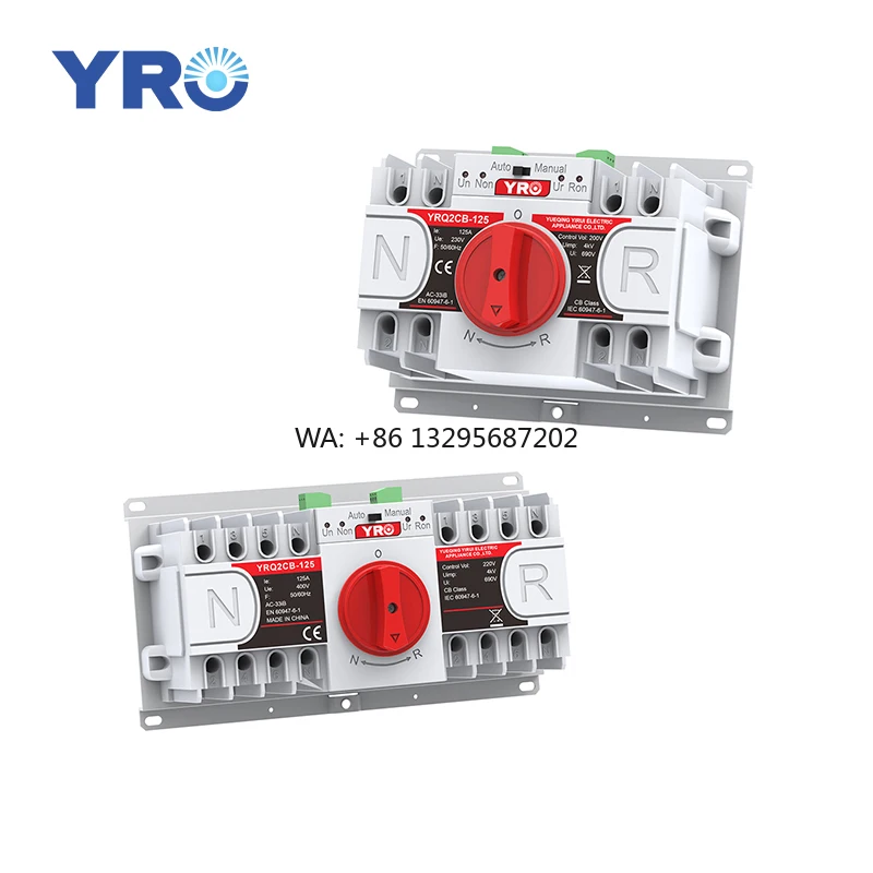 

100 Amp 2P Automatic Transfer Switch ATS Popular Selling Dual Power Changeover Switching Factory Price