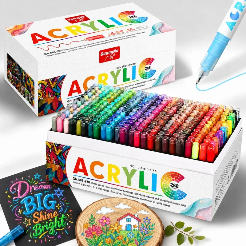 penne-gel-acriliche-a-punta-fine-72-168-288-colori-30-di-inchiostro-in-piu-punta-da-1mm-controllo-automatico-dell'inchiostro-per-carta-nera