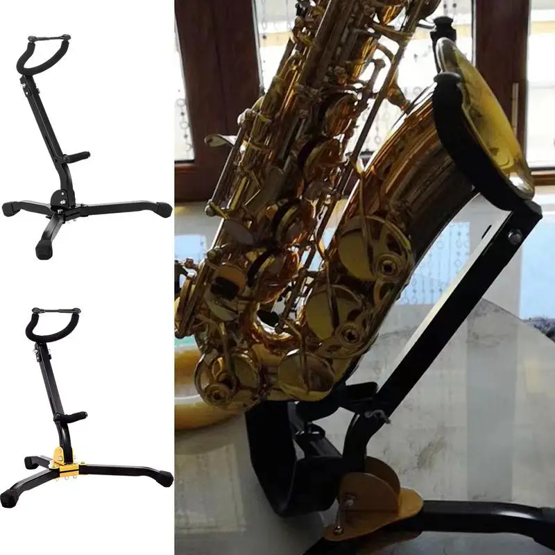 

Alto Sax Stand Foldable Tenor Sax Stand Foldable Tenor Saxophone Stand With Metal Triangle Base For Children Birthday Kids