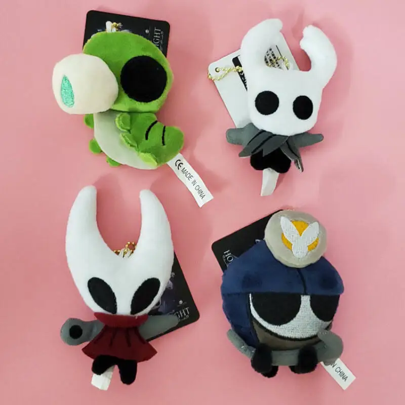 

Hollow Knight: Silksong Game Peripherals Hollow Knight Caterpillar Short Plush Stuffed Doll Pillow Pendant Model Toys Gift