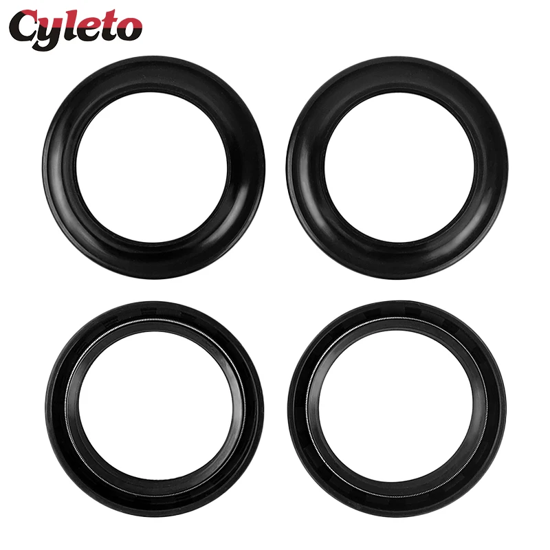 Cyleto 39x52x11 Motorcycle Front Fork Damper Oil Seal or Dust  for Honda Shadow VT700C VT750C VT800C GL1100 Goldwing GL 1100