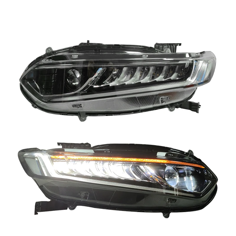 

Фары YU GUANG для Honda Accord 10-го поколения 2018-2022: Комплект для модернизации, передние светодиодные фары (левая и правая), автомобильные аксессуары