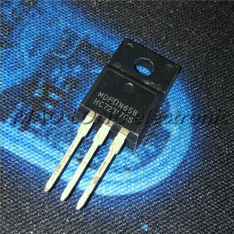 5PCS/LOT  MDF11N65B  TO-220F   MOS field effect transistor