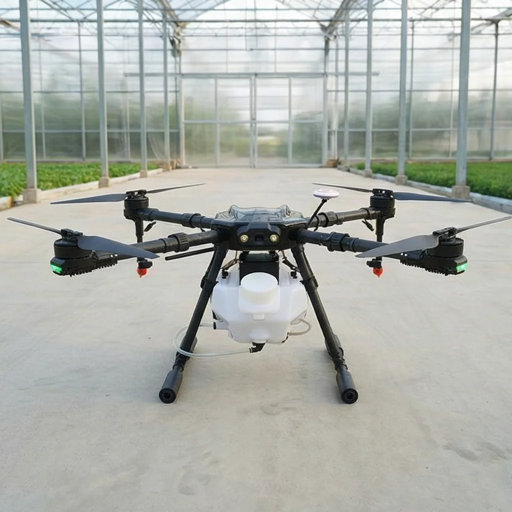 NGST-406S Small Agricultural UAV 6L Four-Axis Carbon Fiber Frame X6 Plus Power Package Remote Control Plant Protection Machine