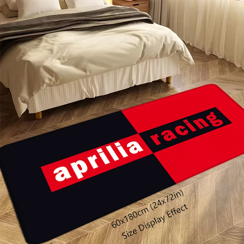 Welcome Floor Mat Non-slip Foot Rug Italy Aprilias Racing Motorcycles Hallway Carpet Water Absorbed Rugs Bedside Mats Home Decor