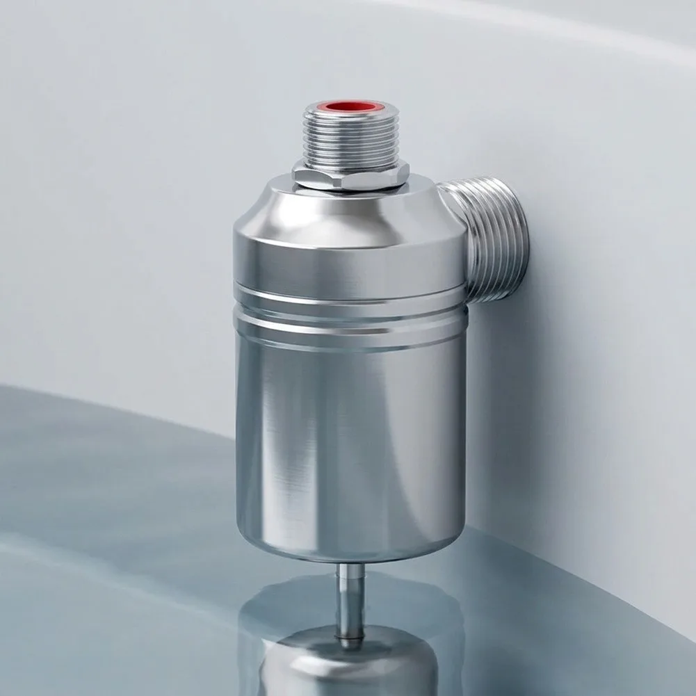 Water Level Float Valve Stainless Steel for Car Wash Tanks Compact Footprint Fits Small Spaces 4.7x2.5x3cm and 4.5x2x3cm