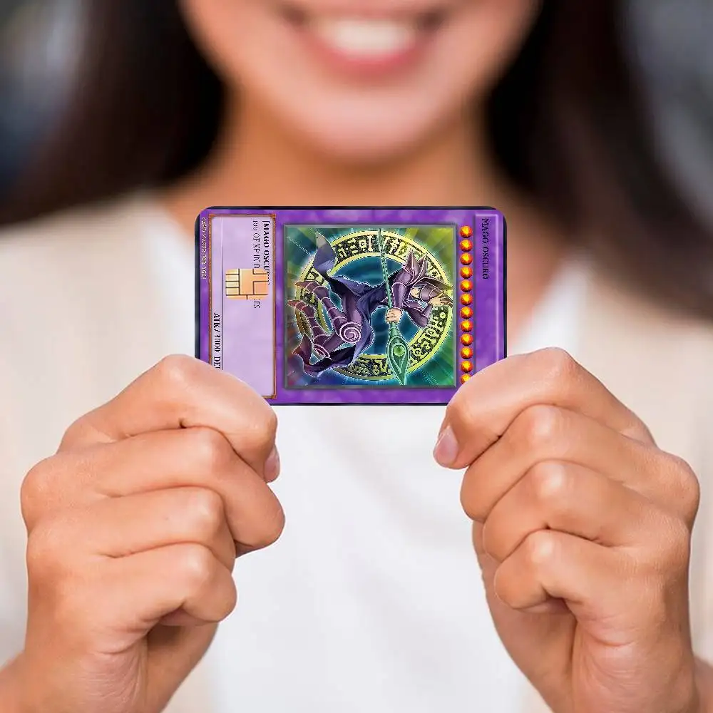 Yu-Gi-Oh MONSTER CARD Different Styles Poker Sticker Film Tape Skin For Credit Card Debit Card Big Chip view 5