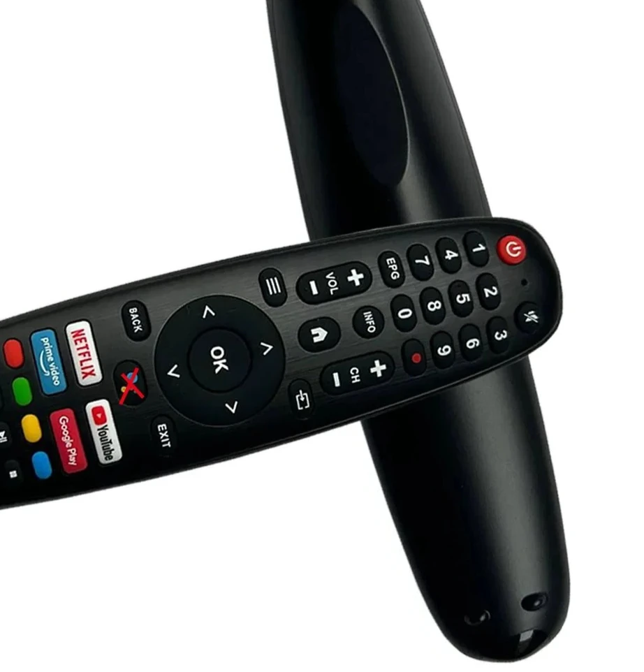 Télécommande Pour Téléviseur Continental Edison CELED65SGUHD23B6 - Neuf, Remplacement