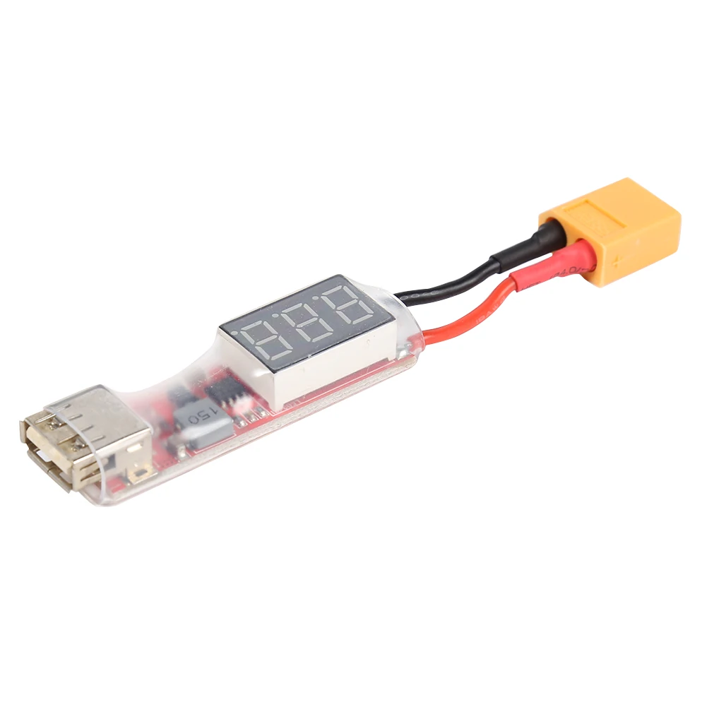 

2S-6S Lithium Battery XT60 Plug to USB Charger Converter Phone Charger Adapter