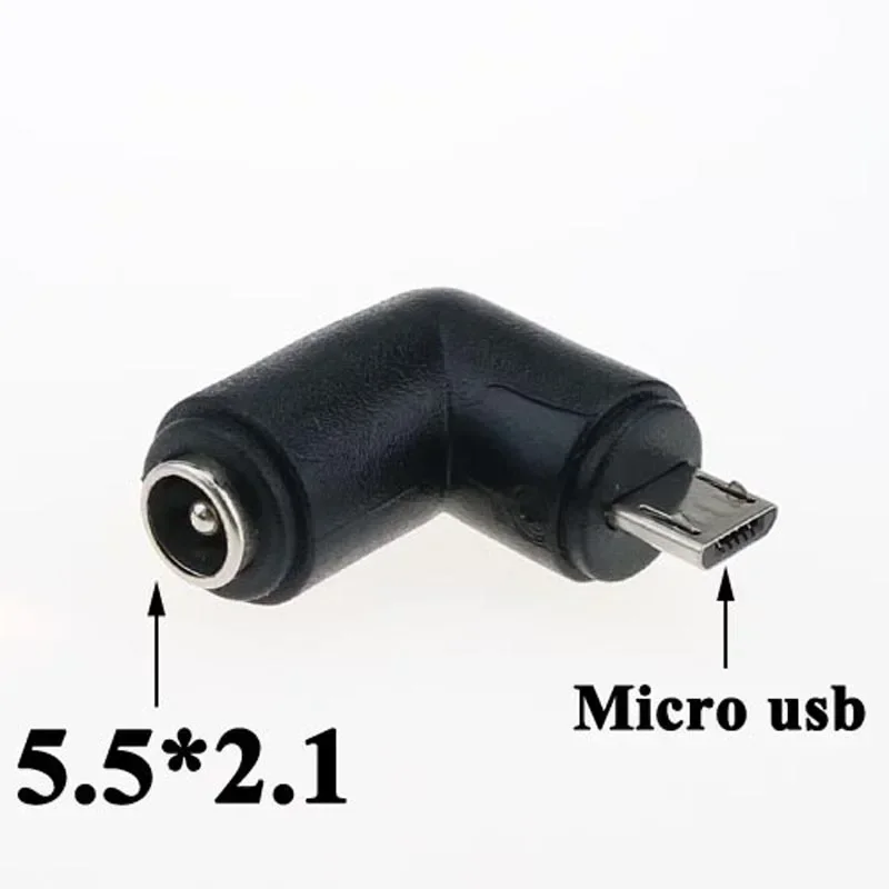 Dc Power Man Naar Vrouw 2.5X0.7 6.5*4.4 4.0X1.7 3.0*1.1 5.5*2.5 Type C USB Na 5.5*2.1 Plug Converter Laptop Adapter Connector