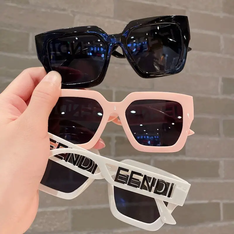 Children Sunglasses Retro Kids Sun Glasses 2023 Fashion Brand Design Boy Girl Vintage Square Goggles Baby Travel Eyewear UV400