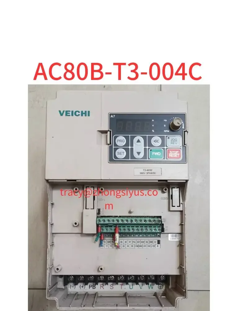Used frequency converter 4KW, AC80B-T3-004C