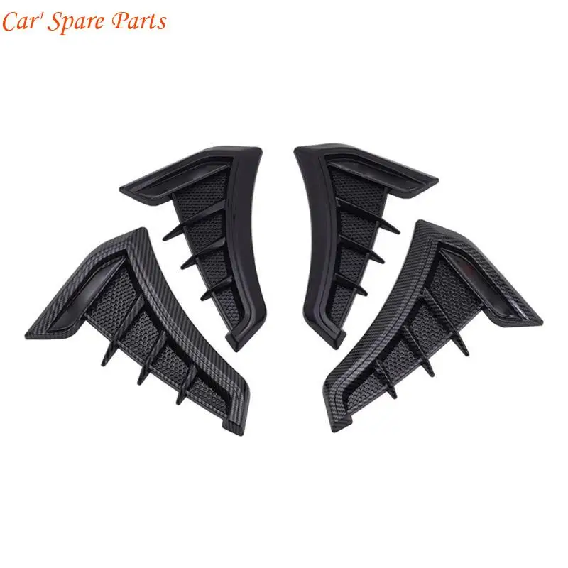 غطاء فتحات جانبية للسيارة Y4UA زينة فتحات تدفق الهواء الجانبية للجناح الجانبي #4