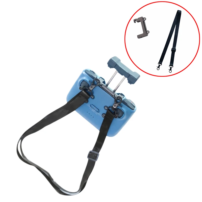 1PCS Remote Controller Adjustable Neck Strap with Plastic Mount Lightweight Transmitter Lanyard Parts for LumenFly Mini RC Drone