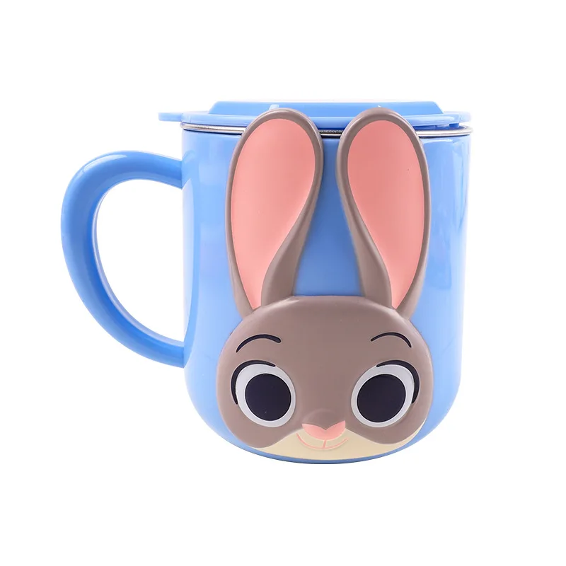 Disney Zootopia 3D Judy Hopps Kids Mug 304 Stainless Steel Shatterproof Cup with Scale Lotso Pixar for Milk Juice Gift Children view 3