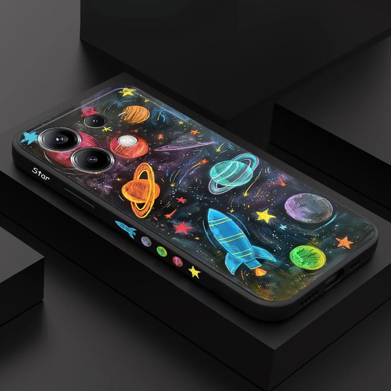 

Dazzling Sky Phone Case For Xiaomi Poco X7 X6 F6 M6 M5 M5S F5 X5 F4 X4 M4 F3 M3 X3 Pro 4G 5G GT Silicone Cover