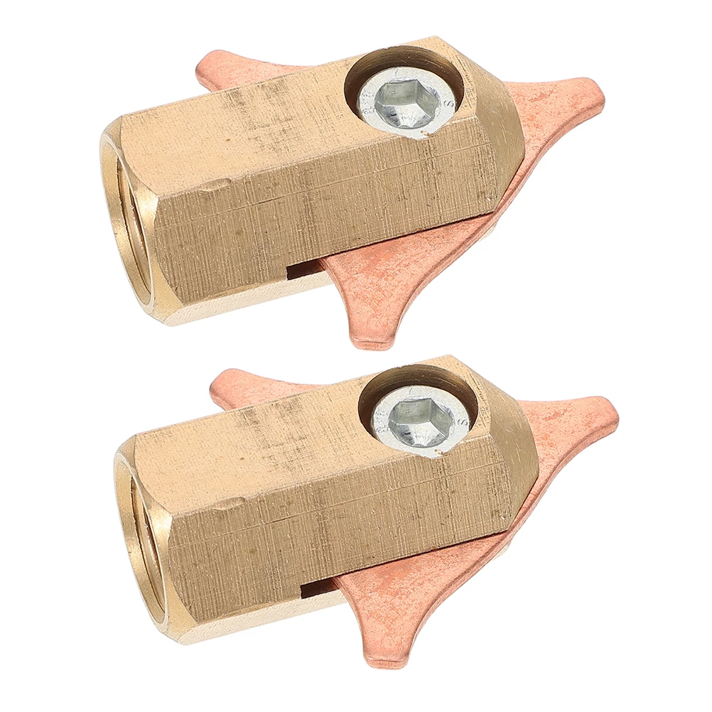 

2Pcs Car Body Panel Dent Repair Machine Pull Hammer Accessory Copper Chuck Set for Efficient Auto Body Shaping and Fixing
