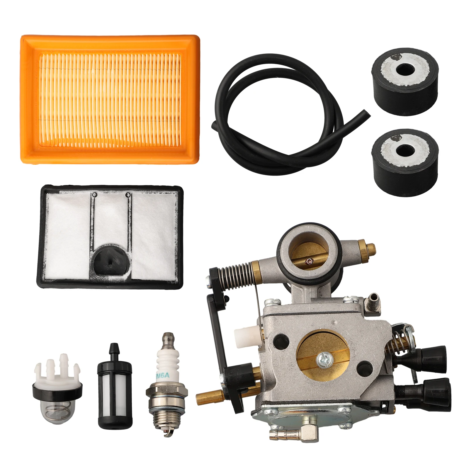 Imagem -03 - Carburador Air Filter Primer Bulb Ferramentas Serras de Corte Carb Carburador para Stihl Ts700 Ts800 42241200651 Walbro Wj114