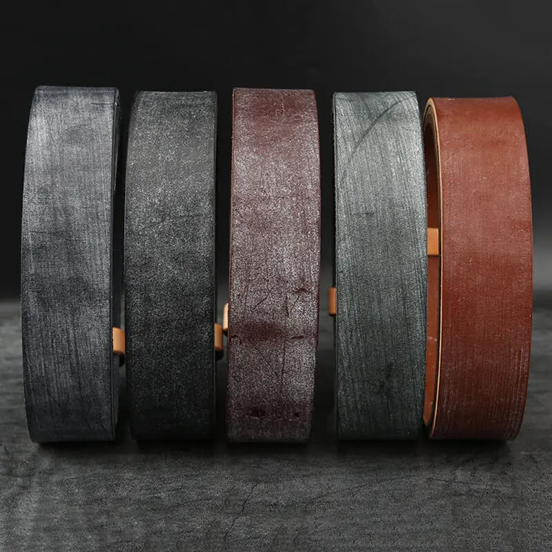 Luxury England TWS Bridle Luxury Leather Belt Blank Strap for LeatherCraft  DIY 4mm Thickness