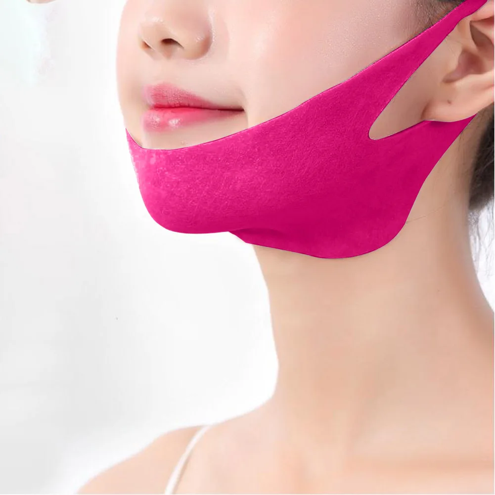 Mascarilla Facial adelgazante para mujer, estiramiento Facial Delgado, Miedema de barbilla, mejillas, bebés delgados con doble Chins V Shaper, vendaje de elevación