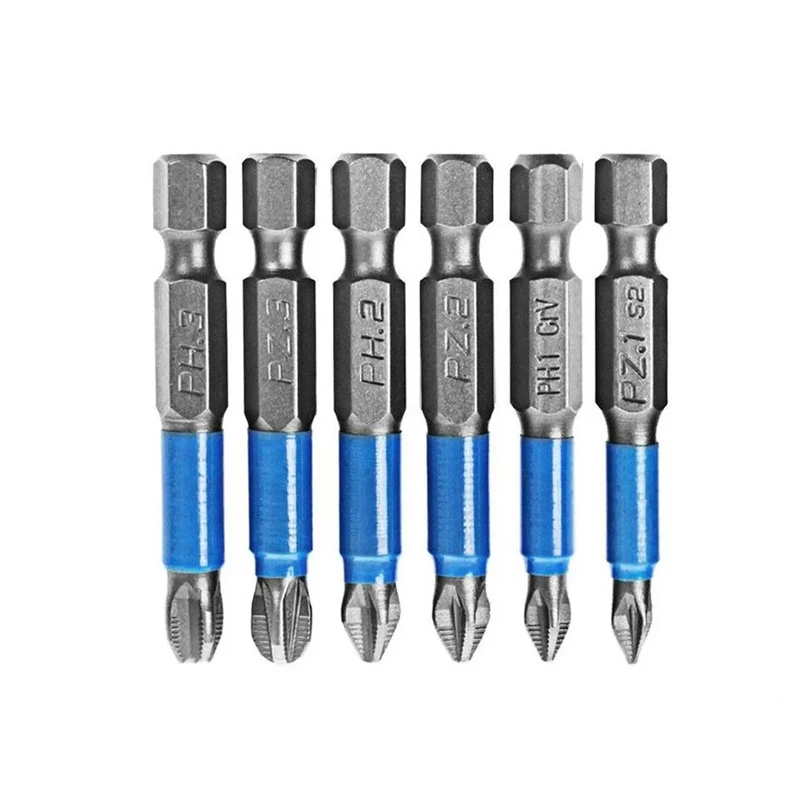 1Pcs Non-Slip Magnetic Screwdriver Bit Set 50mm 1/4