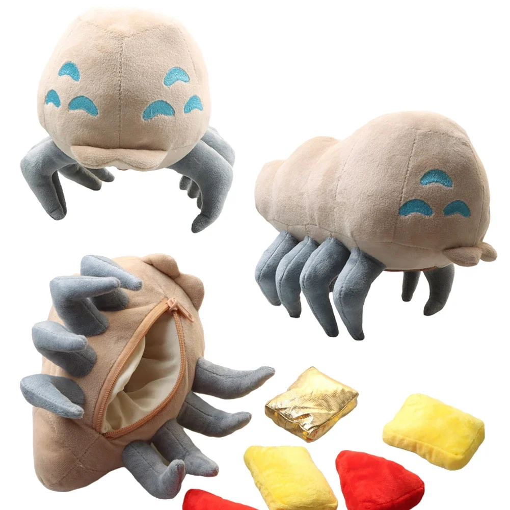 25CM Anime Game Deep Rock Galactic Glyphids Doll Plush Stuff Toy Mascot Xmas Birthday Gifts Halloween Carnival Props Decor