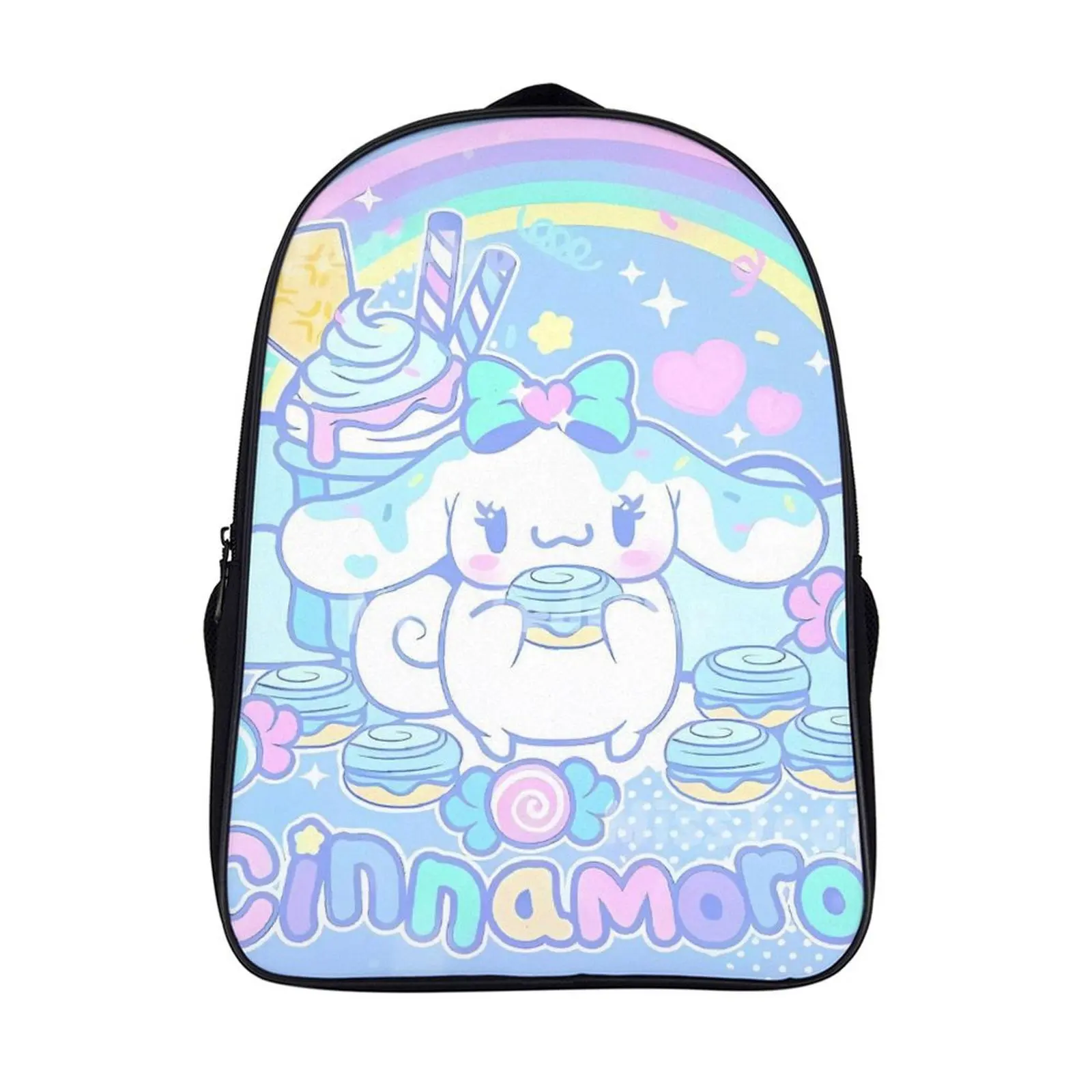 

Cartoon Sanrio Cinnamoroll Fashion Student's Backpack School Bag 16 Inch 2 Compartment Backpack Student Schoolbag