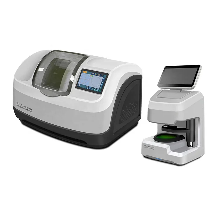 ALE-1200 Optical Laboratory Equipment Automatic 3D Auto Patternless Lens Edger with ST-1200 Scanner