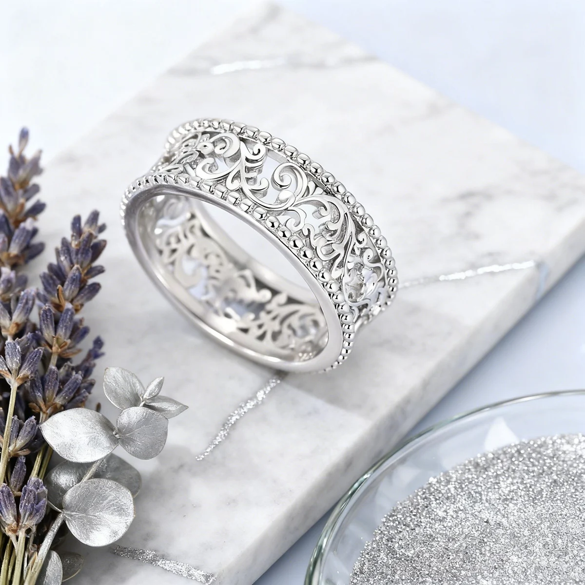 

Женское кольцо из стерлингового серебра 925 пробы с узором в виде свитка, винтажное минималистичное кольцо на палец, на годовщину, для девушки, изысканные ювелирные изделия