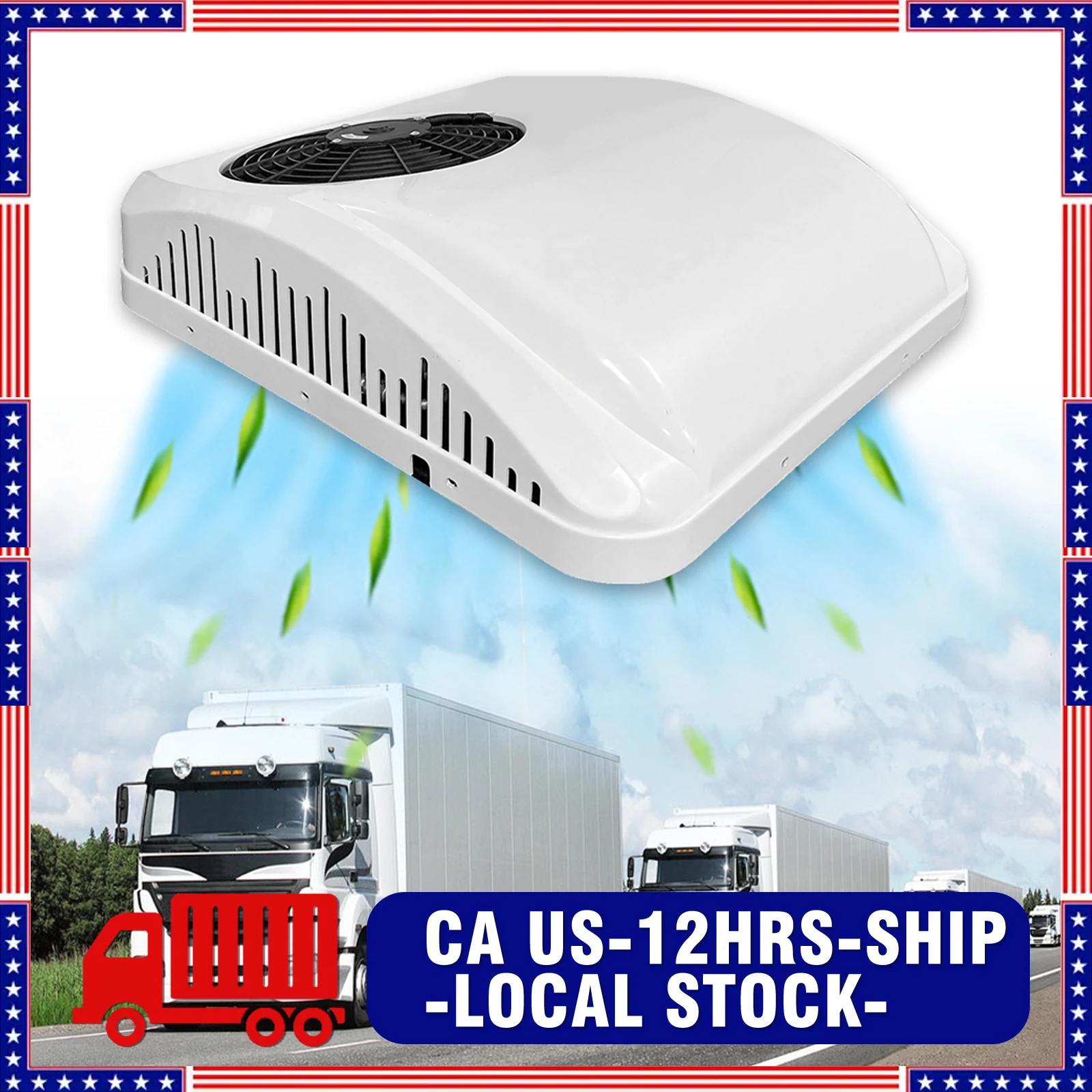 

Aspligo Heat & Cool RV Roof Air Conditioner 12V 24V Electric Parking Air Conditioning For Truck Camper Van Caravans Motorhome