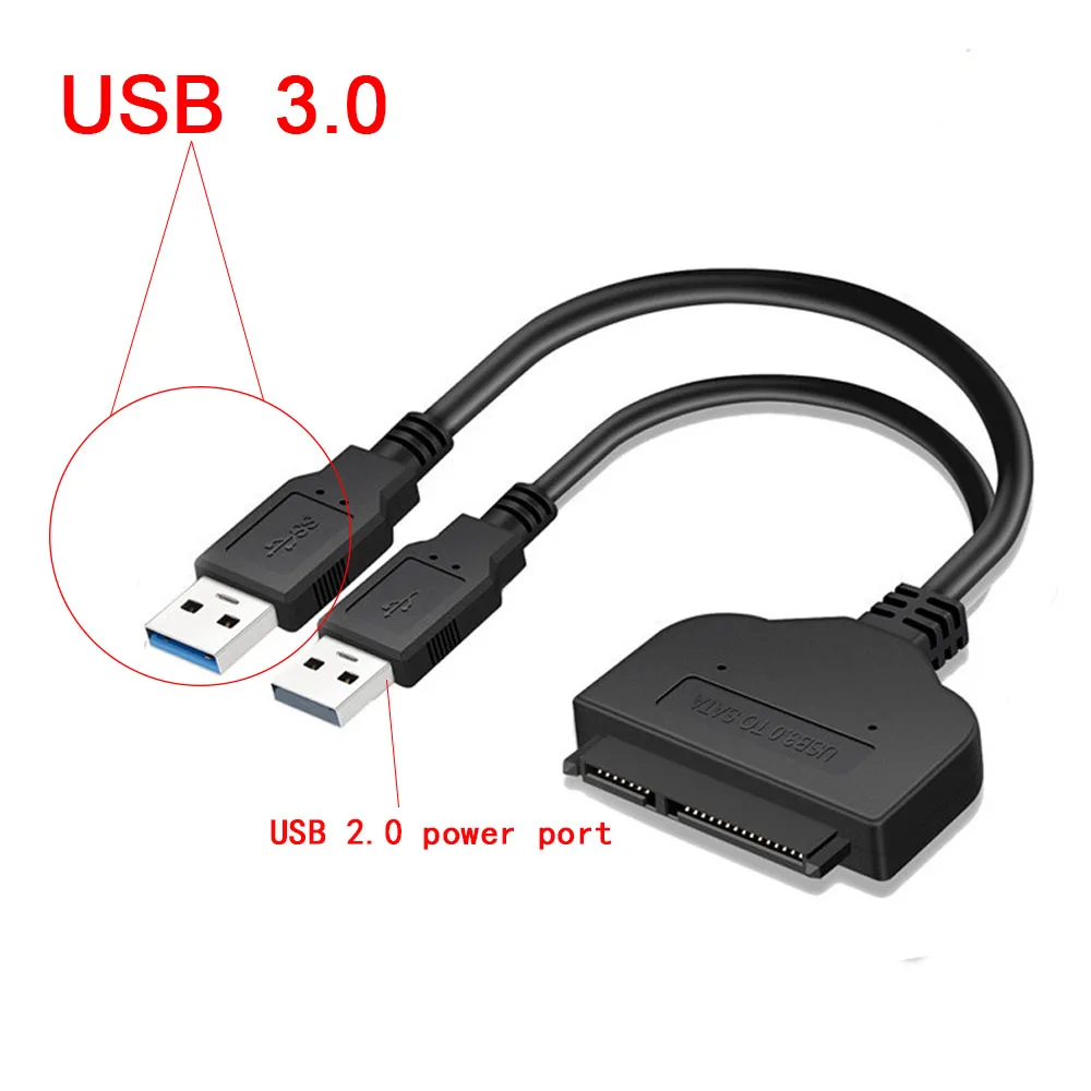 Кабель SATA 3 с интерфейсом USB 3,0/2,0, до 6 Гбит/с