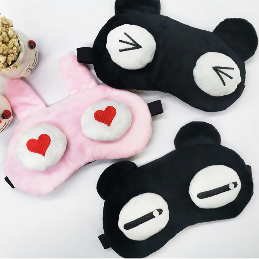 

Cute Cartoon Eye Mask Light proof Night Sleeping Eye Patches Nap Travel Health Blindfold Comfortable and Relax For Children