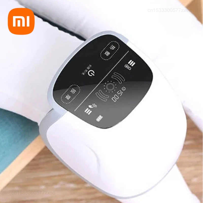 Xiaomi MINI Smart Knee Massager Multifunction Massage Hot Compress Red Light Physiotherapy Instrument Rehabilitation Pain Relief