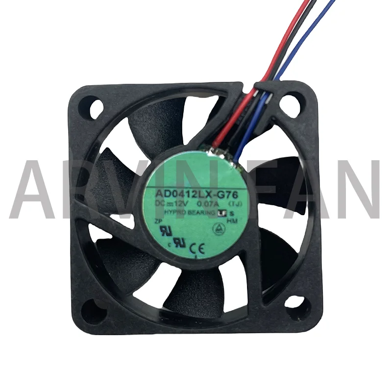 AD0412LX-G76 Original Hypro, ventilador de cojinetes, refrigeración, servidor, 40x40x10mm, 4cm, 40mm, 4010, 12V, 0.07A