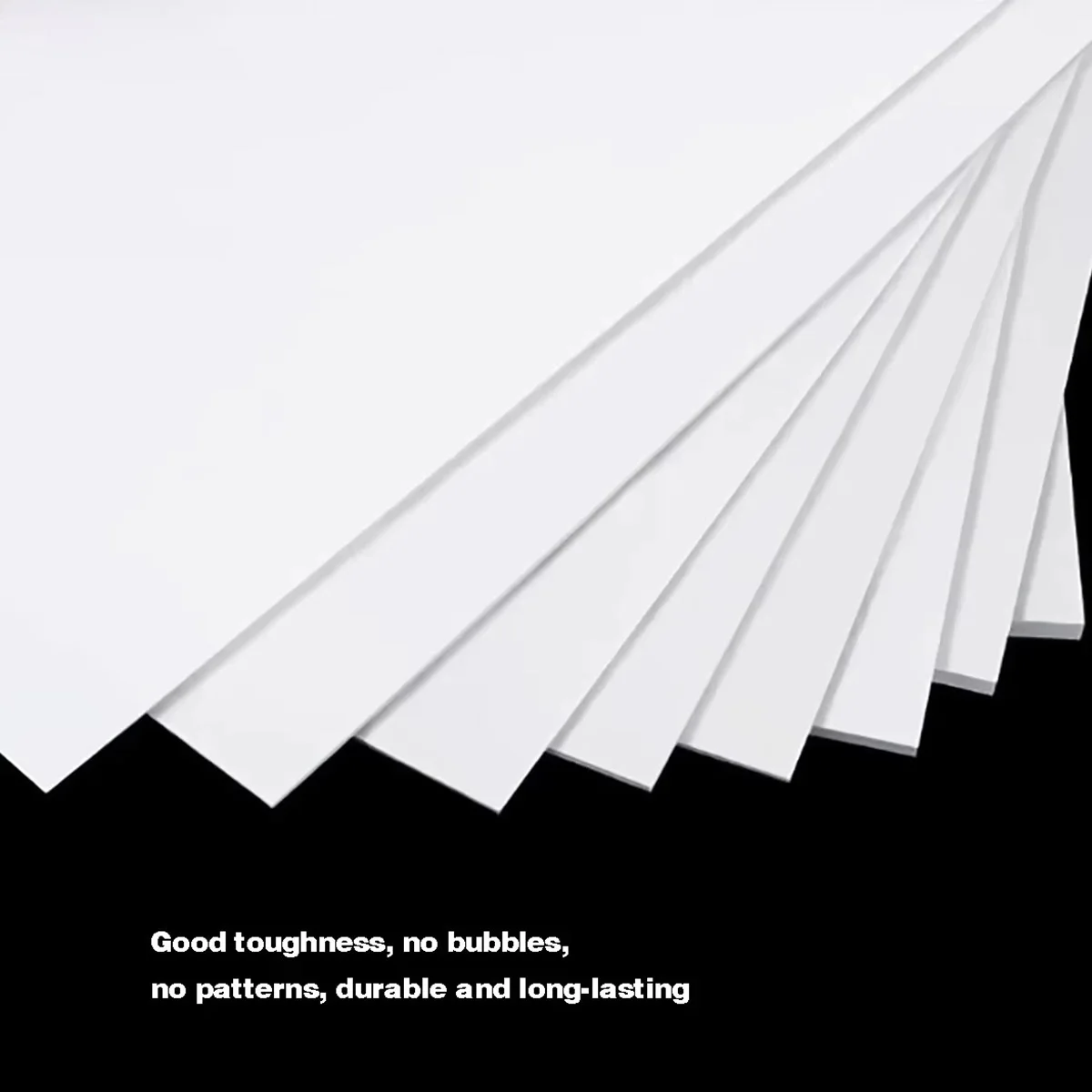 

White ABS Plastic Board Plate Model Sheet DIY Model Material Material, Building Model Board Thk0.5/0.8/1/1.5/2/3/4/5mm