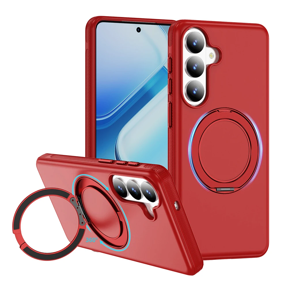 Magnetic Stand for Samsung Galaxy S26 Ultra Case Compatible with MagSafe with Kickstand Shockproof Drop Protection Case