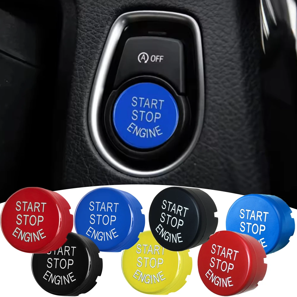 Car Styling Start Stop Engine Button Cover Fit For BMW F Chassis F20 F30 F34 F10 F48 F52 F15 F16 F25 F26