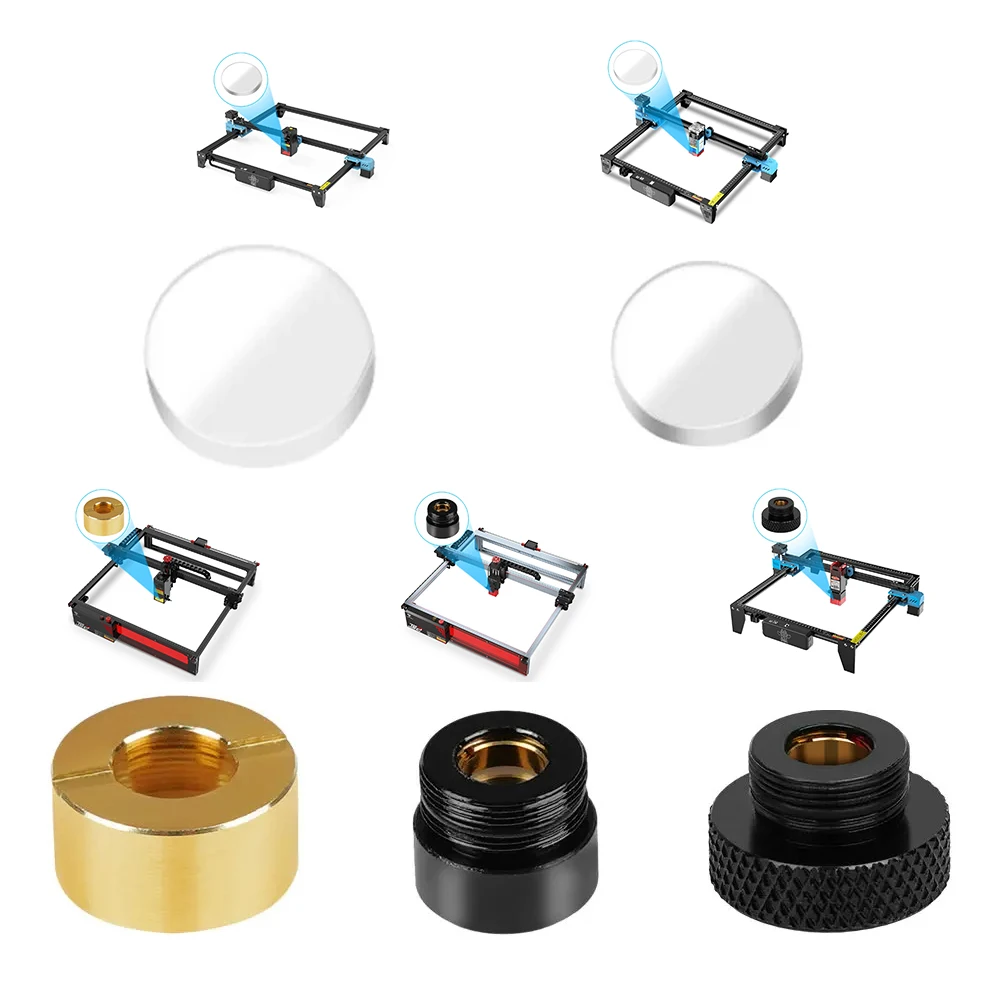 Dwa obiektywy do TTS-55Pro TTS-10Pro TTS-20Pro Serii TS2 - Wymienne soczewki do maszyn do grawerowania laserowego — zdjęcie produktu 7