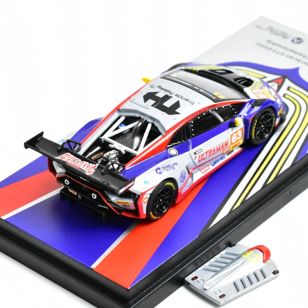 th-1-64-コレクション-フラカーン-gt3-evo2-ダイキャストモデルカー